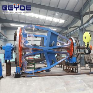 China Cable Manufacturing Equipment Assemble Holder , Big Bearing Laying Up Machine supplier