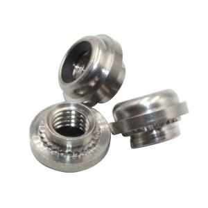 China HEX Stainless Steel 304 Self Locking Nuts Customized Shoulder Nut M3 M4 M8 Sizes supplier