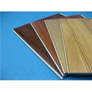 China Monistureproof Hot stamping Wood Grain pvc wall cladding sheets Economic and Recyclable supplier