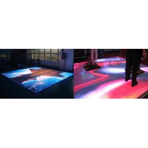 China Professional Structure Led Dance Floor Rental , P4.81 P6.25 LED Color Changing Dance Floor supplier