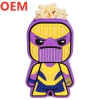 China Factory Customize 3d Plastic Creative Cartoon Popcorn Buckets OEM Design Reusable Popcorn Buckets on sale