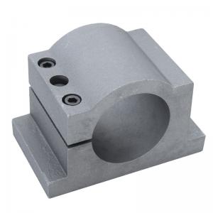 China accuracy 85mm Spindle Motor Mount Bracket Clamp for CNC Engraving Machine supplier
