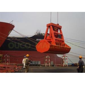 Durable Clamshell Grab Bucket With Remote Control For Cargo Vessel Unloading