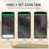Equantu 1800mah AZAN Clock Portable Quran Speaker Bluetooth 2.1