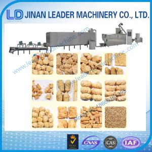China Low consumption vegetarian soya meat snacks food making machine supplier