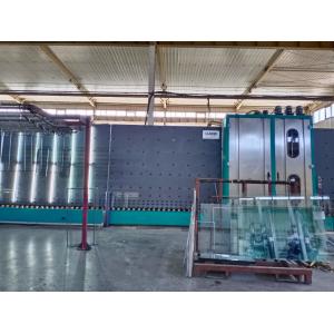 China Metal Powder Sprayed 400mm×400mm Vertical Glass Washing Machine supplier