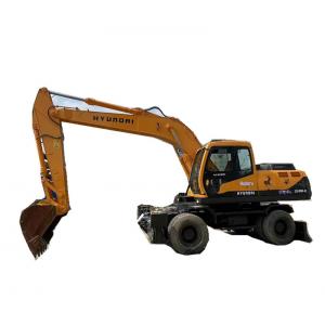 Used Hyundai Robex 210W 21 Ton 210W-9 Wheel Excavator