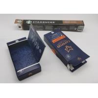 China Custom UV Printing Espresso Capsule Coffee Boxes Tea Paper Packaging Box on sale