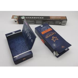 China Custom UV Printing Espresso Capsule Coffee Boxes Tea Paper Packaging Box supplier