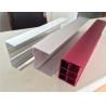 China Anodized Shower Room 6063T5 Aluminium Window Profiles Red / Green wholesale