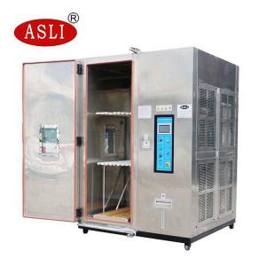 SGS Walk In Stability Chamber , R23 R404A Freon - Free Refrigeration Climate Control Temperature Humidity Chamber