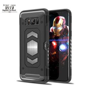 China Anti Falling Card Slot Smartphone Protective Case For Sumsang Galaxy S8 / S8P supplier