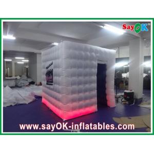 China Inflatable Photo Studio Square Inflatable Photobooth With Company Logo For Photography supplier