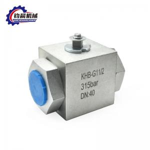 China KHB-G11/2 Stainless Steel High Pressure Hydraulic Ball Valve for Customized Support supplier