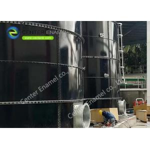 Customized Design Bolted Steel Anaerobic Digester Tanks With Glass Fused To Steel Roof