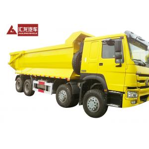 China Mining Stone Sand Dump Heavy Duty Tipper Trucks SINOTRUK HOWO A7 420hp 12 Wheels supplier