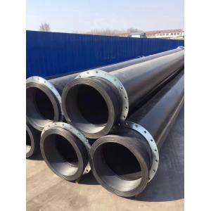 100% PE material made PE pipe with stub ends for slurry,dredge project