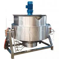 China 2000LPH Three layers Beverage Processing Equipment With Agitator on sale