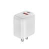 25W Type A+C PD Fast Charger Foldable Plug Wall Charger 3.0/ PPS Protocol