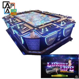 China 2021 Good Hold Profit Luxury Life Cars Shooting Fishing Game Machine Fish Game Table supplier
