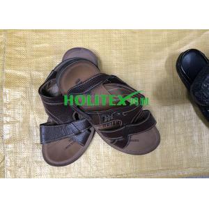 Mixed Type Used Mens Sandals / Second Hand Used Shoes For East Africa