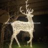 giant led christmas reindeer