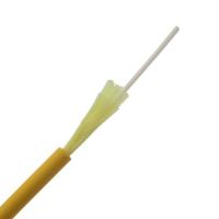 China 1 2 4 Core SM MM Gjfjv Optical Fiber Cable Indoor Tight Buffer Fiber Optic Cable on sale