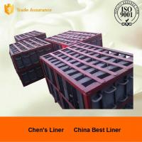 China Retension Ring Liners / Cement Mill Liner Plates Hardness HRC52 Coal-fired Power Plant on sale