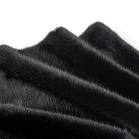 China Tricot Knitted Fox Fur Fabric Perfect for Hood Scarves and Winter Ponchos in Any Color on sale