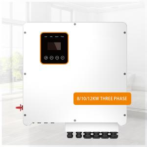 Hybrid DC To 3 Phase AC On Grid And Off Grid Micro Solar Inverters 8kw 10kw 12kw