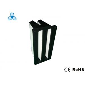 Customized Color Painted Compact Air Filter , V Type Filter For Air Purifier System