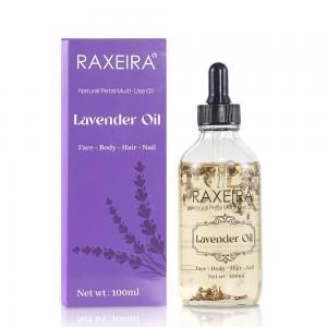 China ODM Herbal Lavender Essential Oil For Face Body Nourishing supplier