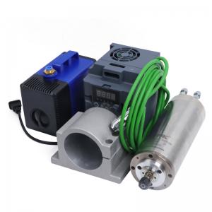 High Frequency Spindle Kits with 1.5kw Water-cooled ER11 YFK CNC Router Spindle Motor