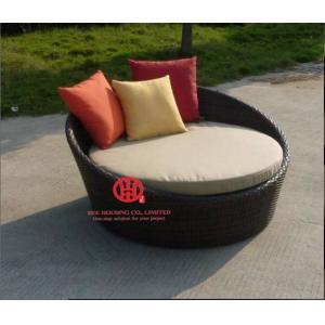 China Antique French Style Garden Furniture Rattan Outdoor Day bed supplier