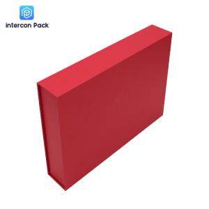 China Magnetic Folding Luxury Gift Packaging Boxes Cardboard Clamshell Boxes OEM supplier