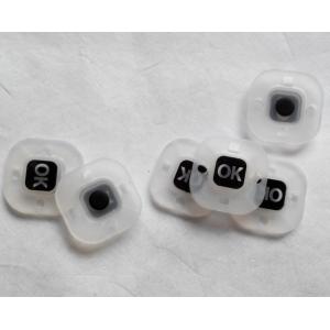 China Single Key Silicone Rubber Keypad Manuacturing | 110117-2 supplier