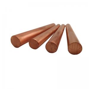 China Customized Beryllium Copper Bar Rod C1100 Rod With High Hardness supplier