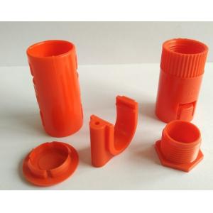 China Orange ABS Plastic Injection Molded Parts Multi Cavity For Vending Machine supplier