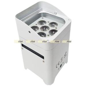 China RGBWA Wireless LED Par Lights 6pcsx18W Battery Powered For Wedding Light Effect supplier
