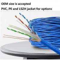 China Indoor High Speed Lan Cable Cat 6 305m UTP For Network Working on sale
