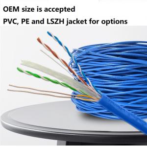 China Indoor High Speed Lan Cable Cat 6 305m UTP For Network Working supplier