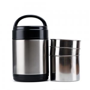 China 1500ML 2000ml Vacuum Food Container Lunch Pot Small Thermos Containers For Hot Food supplier