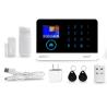 China WIFI GSM Wireless Security Alarm System App Control 99 Wireless Zones wholesale