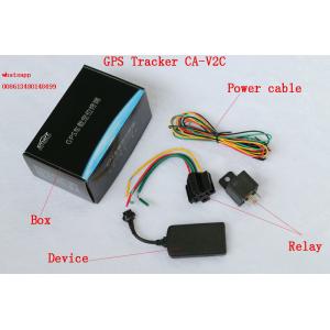 China High Sensitivity Car GPS Tracker With Three Colors LED Display , ACC Detection supplier