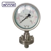 China 100mm SS316 Pressure Gauge Diaphragm Seal Bottom Mounting on sale
