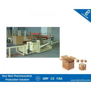 Automatic Corrugated Paper Box Making Machine / Carton Production Line