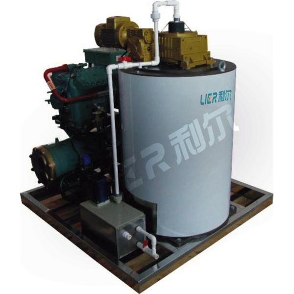 Energy Saving SUS316 seawater Flake Ice Maker Machine For Fishery 23.9KW