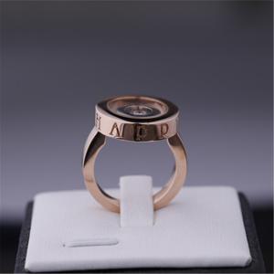 China Jewelry Factory Made Chopard HAPPY SPIRIT RING in 18K ROSE GOLD and WHITE GOLD with DIAMOND