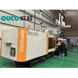 Yellow 550t Servo Motor Injection Molding Machine For Plastic Crate