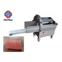 China Ham Cooked Meat Slicer Fish Processing Machine With Conveyor Adjustable on sale